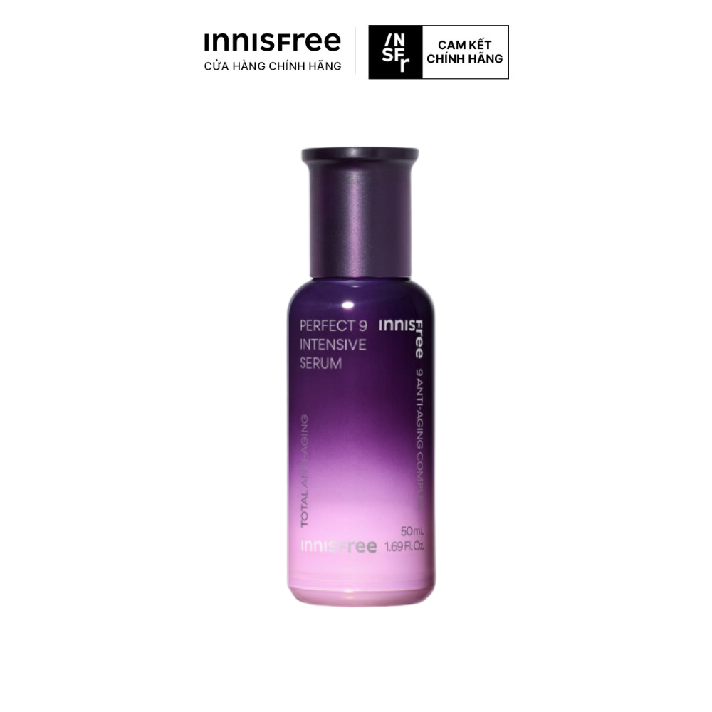 Tinh chất ngăn ngừa lão hóa chuyên sâu INNISFREE Perfect 9 Intensive Serum 50 mL