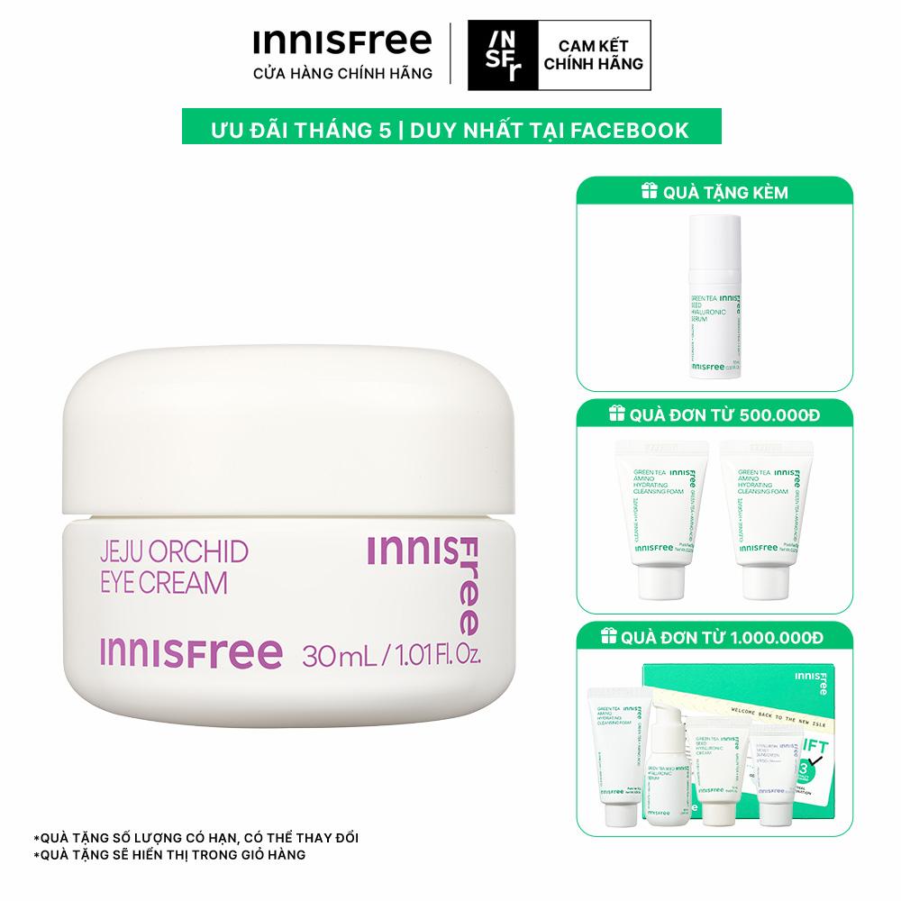 Kem dưỡng mắt đa năng từ hoa lan Innisfree Jeju orchid eye cream 30ml