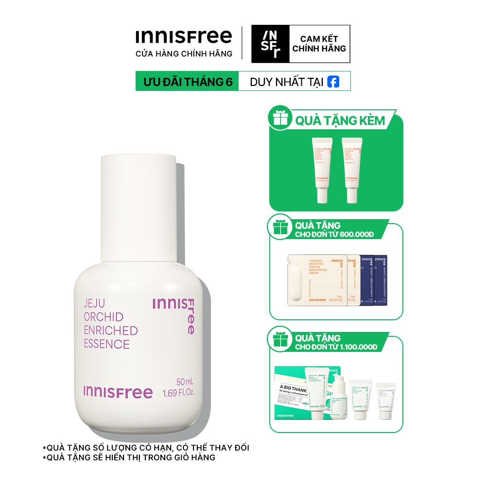Tinh chất dưỡng da từ hoa lan Innisfree Jeju Orchid Enriched Essence 50ml