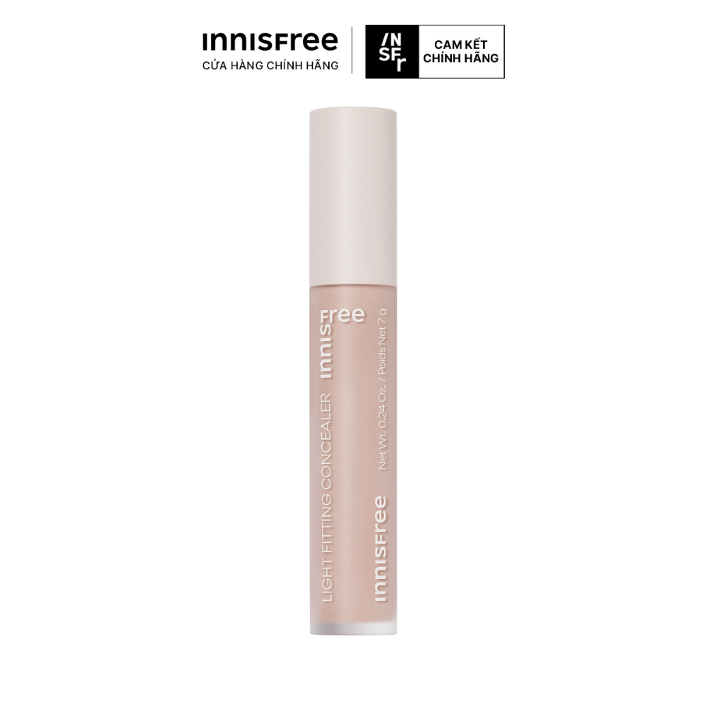Kem Che Khuyết Điểm INNISFREE Light Fitting Concealer 7 g