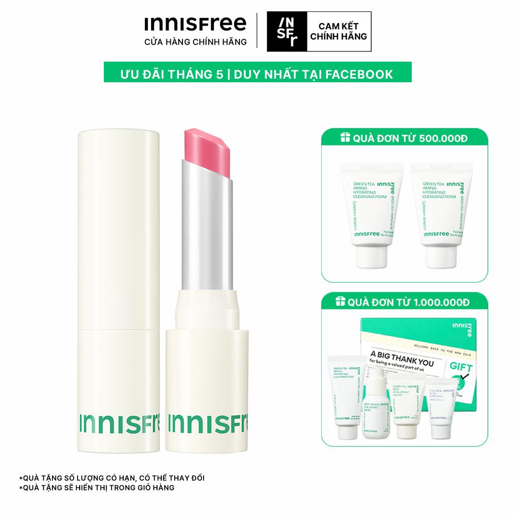 Son bóng dạng thỏi INNISFREE DEWY GLOWY LIPSTICK 3.5G