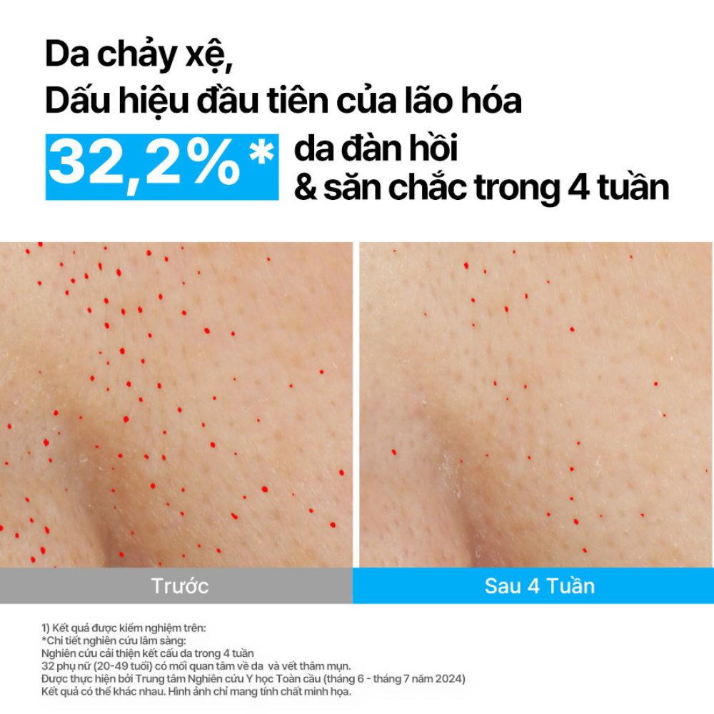 Serum PDRN tế bào gốc trà xanh cho da căng bóng, đàn hồi INNISFREE Retinol Green Tea PDRN Ampoule 40 mL