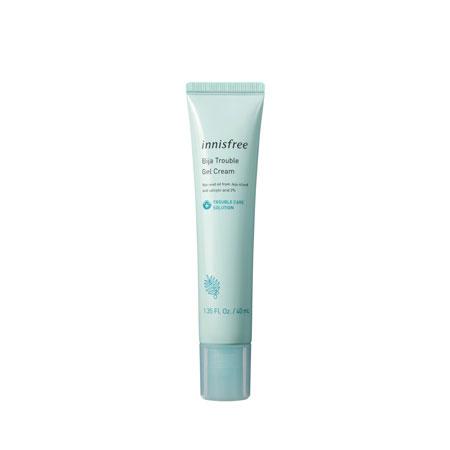 Gel dưỡng dành cho da mụn innisfree Bija Trouble Gel Cream 40 mL